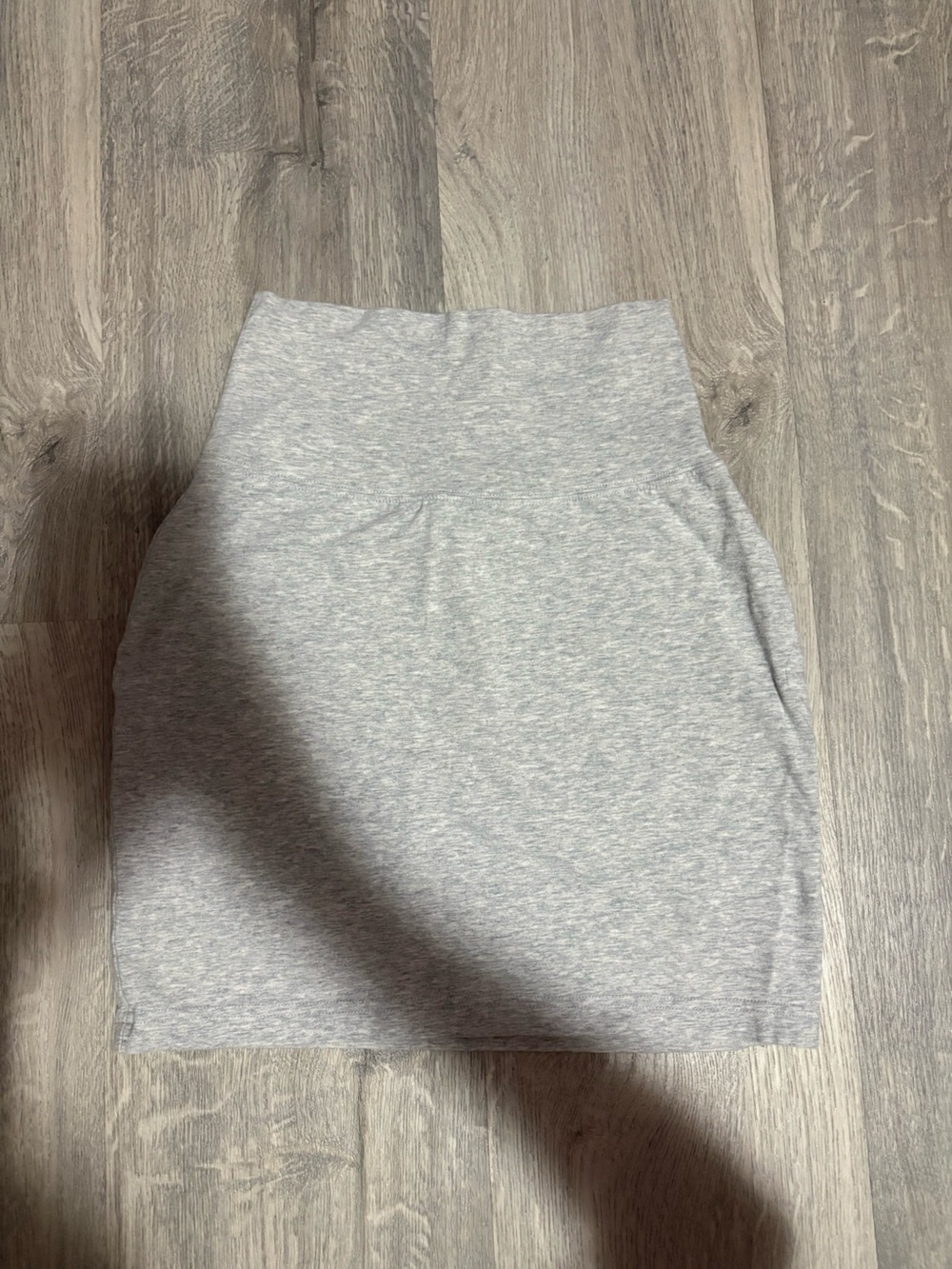 TNA heather gray skirt size xxs